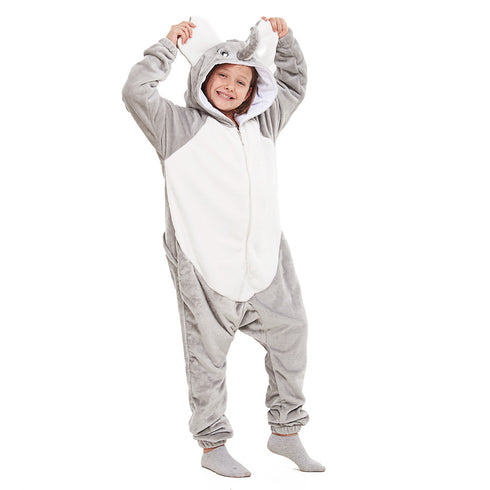 Snuggs Kids Blanket Onesie Elephant